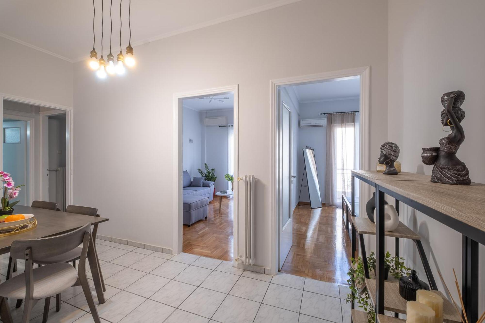 Lovely And Modern 3Bd Apartment Close To Ampelokipoi Metro Athens Exterior photo